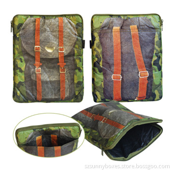 Unique tyvek paper computer backpack